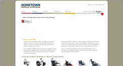 Desktop Screenshot of hometown-medical.com